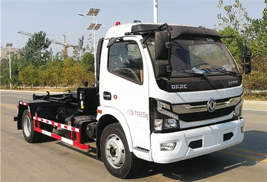 國六東風凱普特勾臂式垃圾車 國六東風凱普特勾臂式垃圾車